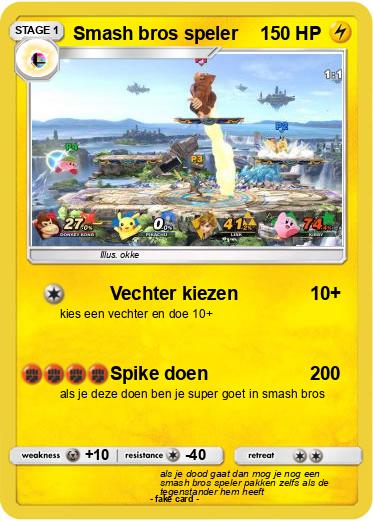 Pokemon Smash bros speler