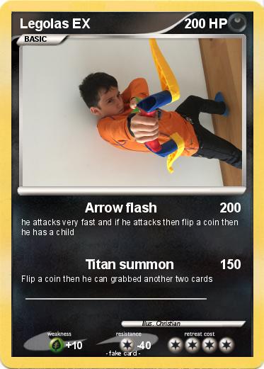 Pokemon Legolas EX