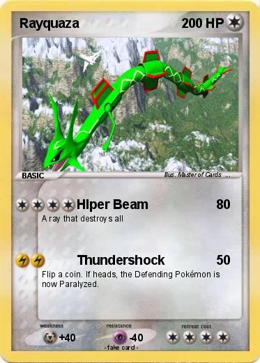 Pokemon Rayquaza