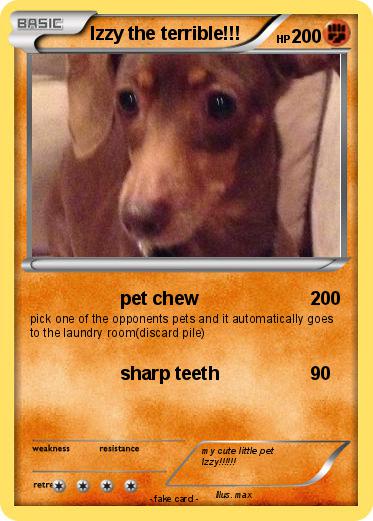 Pokemon Izzy the terrible!!!