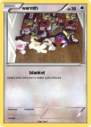 Pokemon warmth