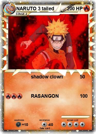 Pokemon NARUTO 3 tailed
