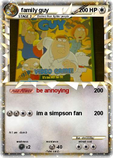 Pokemon family guy