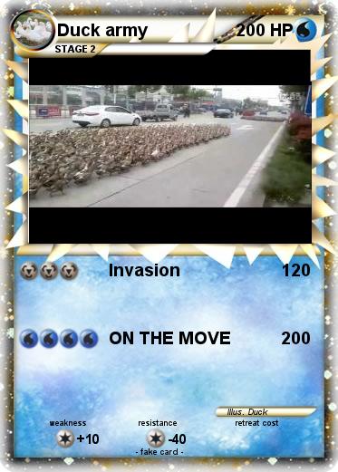 Pokemon Duck army