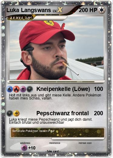 Pokemon Luka Langswans