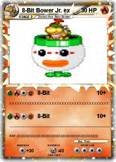 Pokemon 8-Bit Bower Jr. ex