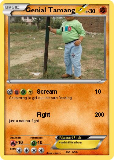 Pokemon Genial Tamang