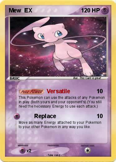 Pokemon Mew  EX
