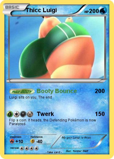 Pokemon Thicc Luigi