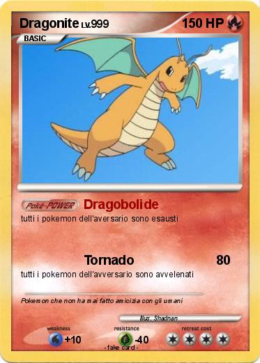 Pokemon Dragonite