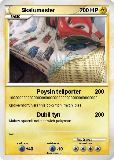 Pokemon Skalumaster