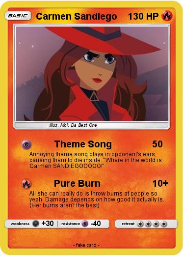 Pokemon Carmen Sandiego