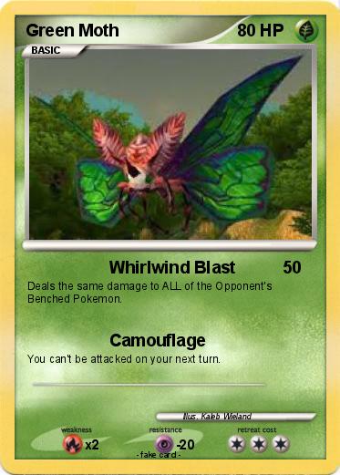 Pokemon Green Moth