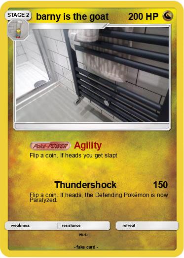 Pokemon barny is the goat
