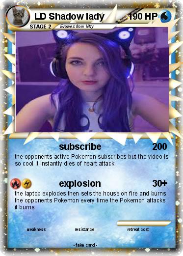 Pokemon LD Shadow lady