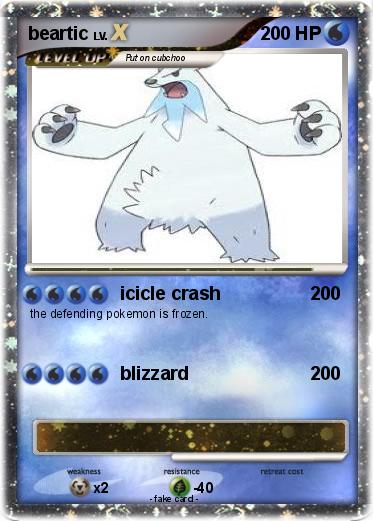 Pokemon beartic