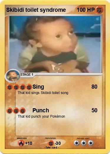 Pokemon Skibidi toilet syndrome