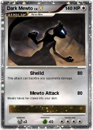 Pokemon Dark Mewto