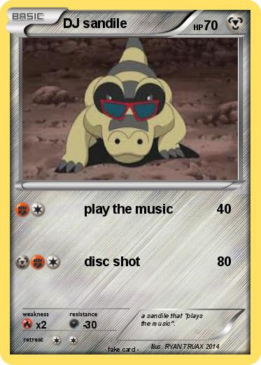 Pokemon DJ sandile