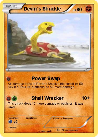 Pokemon Devin`s Shuckle