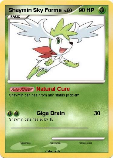Pokemon Shaymin Sky Forme