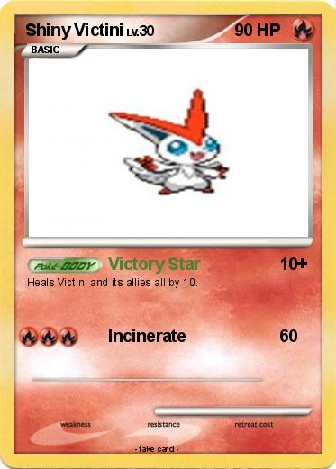 Pokemon Shiny Victini