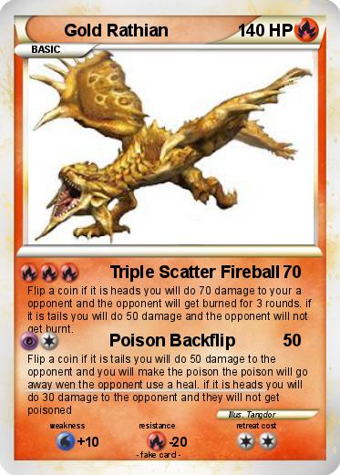 Pokemon Gold Rathian