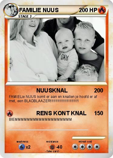 Pokemon FAMILIE NUUS