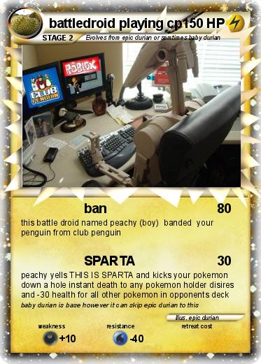 Pokemon battledroid playing cp
