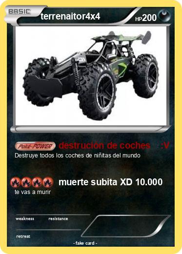 Pokemon terrenaitor4x4