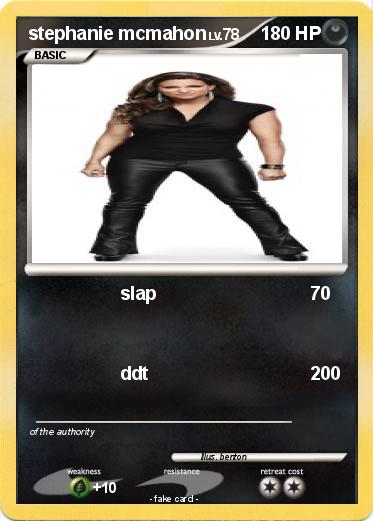 Pokemon stephanie mcmahon