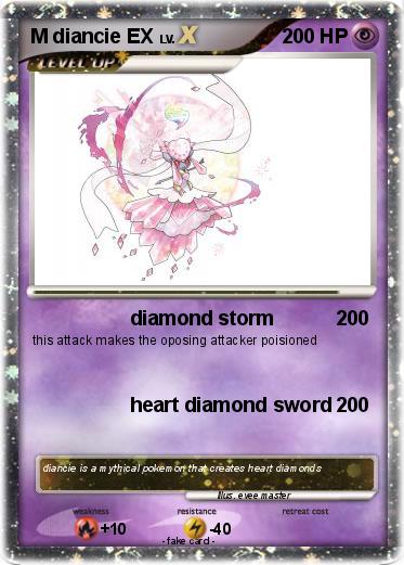 Pokemon M diancie EX