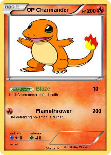 Pokemon OP Charmander
