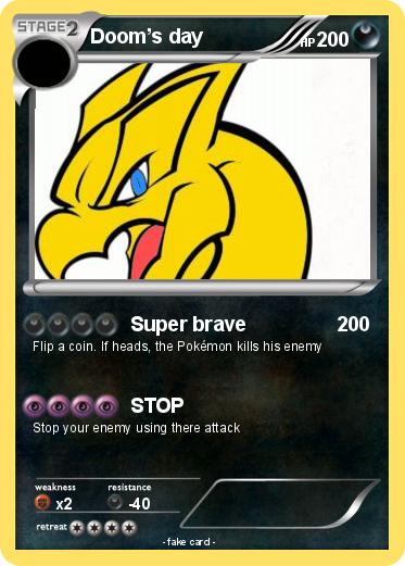 Pokemon Doom’s day