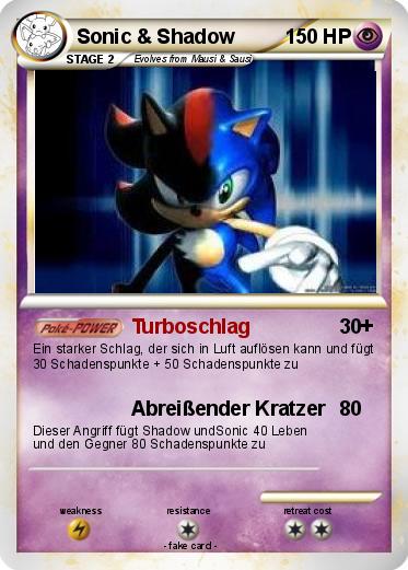 Pokemon Sonic & Shadow