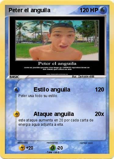 Pokemon Peter el anguila