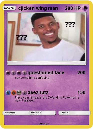 Pokemon cjicken wing man