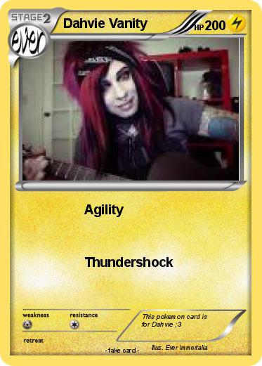 Pokemon Dahvie Vanity