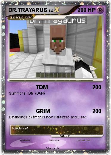 Pokemon DR.TRAYARUS
