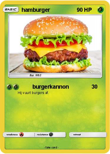 Pokemon hamburger