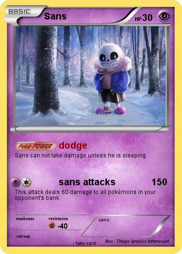 Pokemon Sans