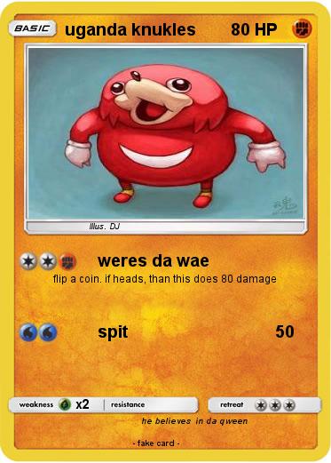 Pokemon uganda knukles