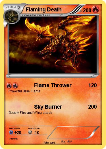 Pokemon Flaming Death