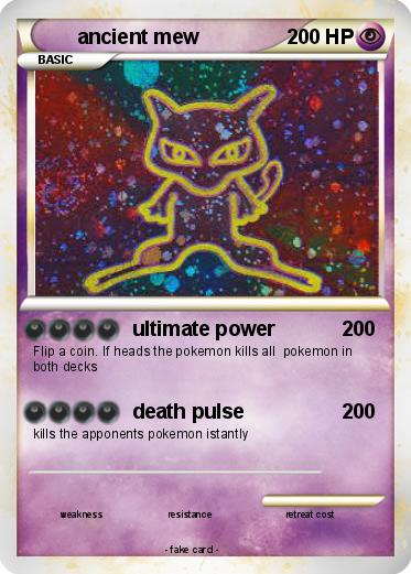 Pokemon ancient mew