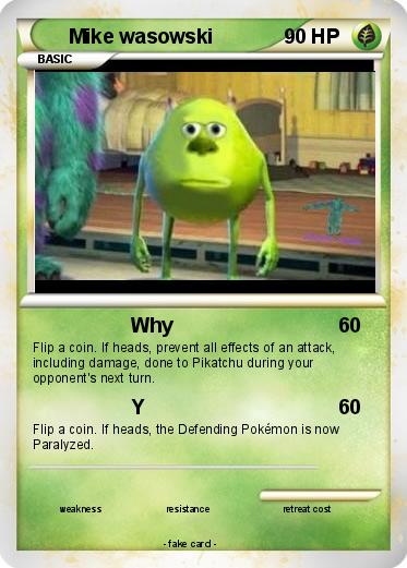 Pokemon Mike wasowski