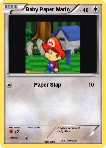 Pokemon Baby Paper Mario
