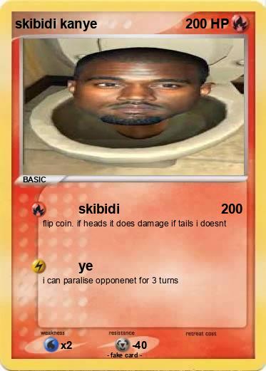 Pokemon skibidi kanye