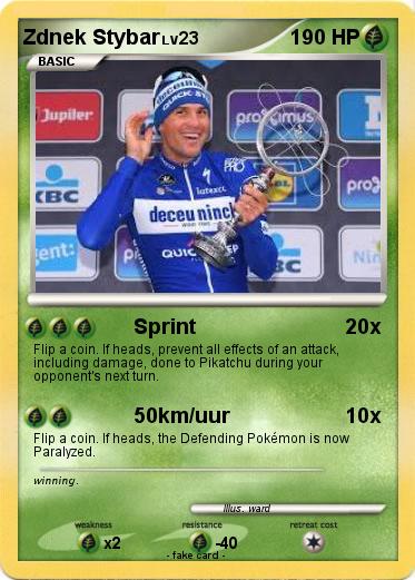 Pokemon Zdnek Stybar