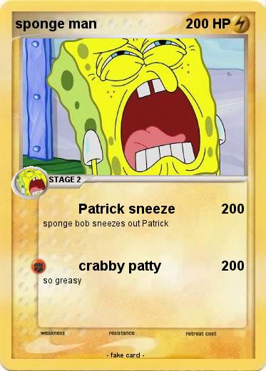 Pokemon sponge man