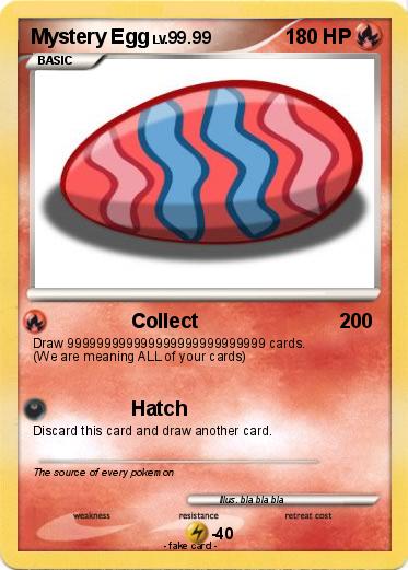 Pokemon Mystery Egg